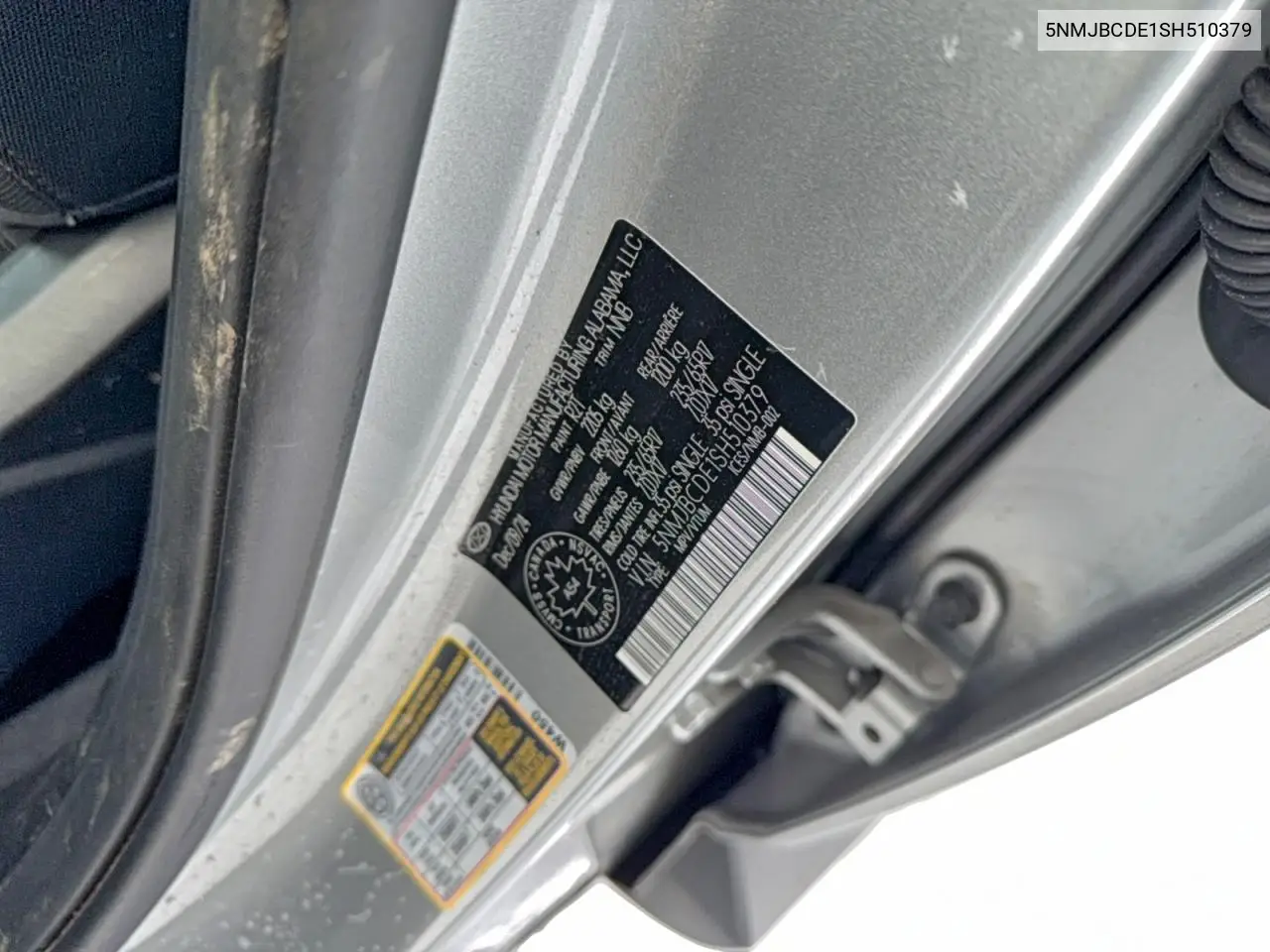 5NMJBCDE1SH510379 2025 Hyundai Tucson Sel