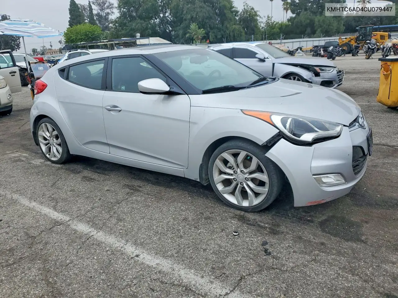 KMHTC6AD4CU079447 2012 Hyundai Veloster Base