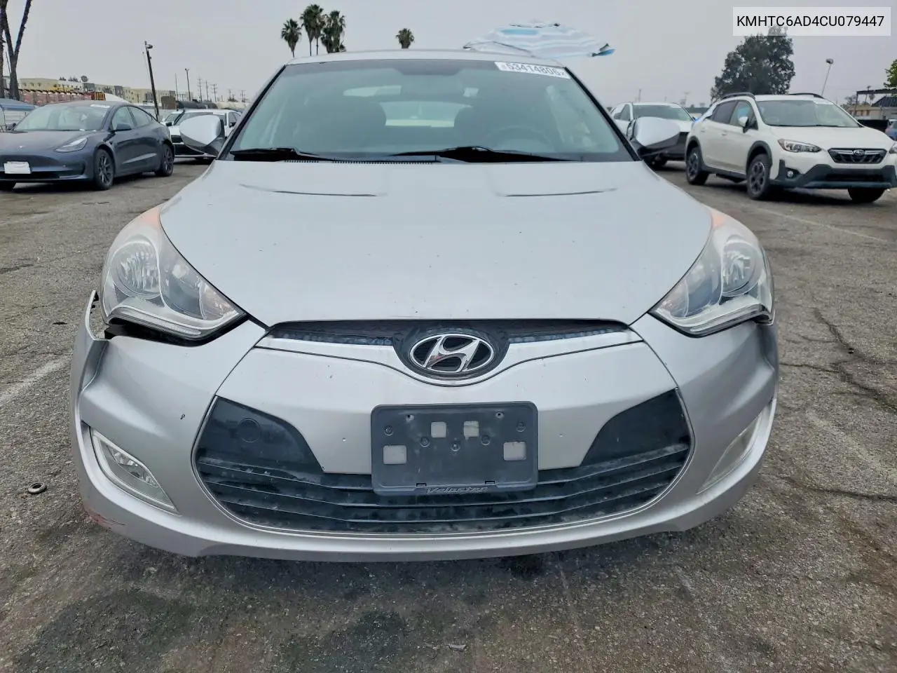 KMHTC6AD4CU079447 2012 Hyundai Veloster Base