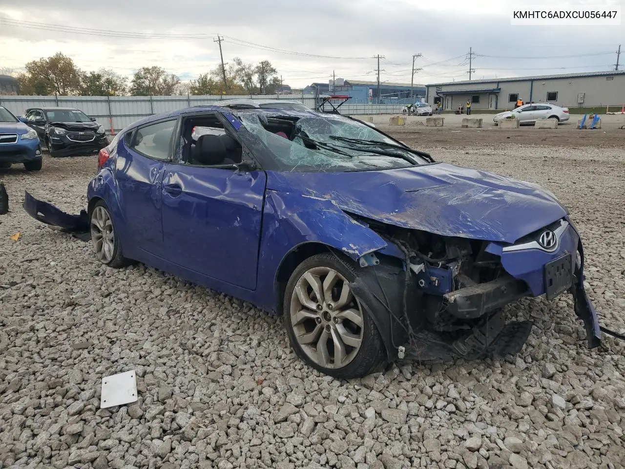 KMHTC6ADXCU056447 2012 Hyundai Veloster