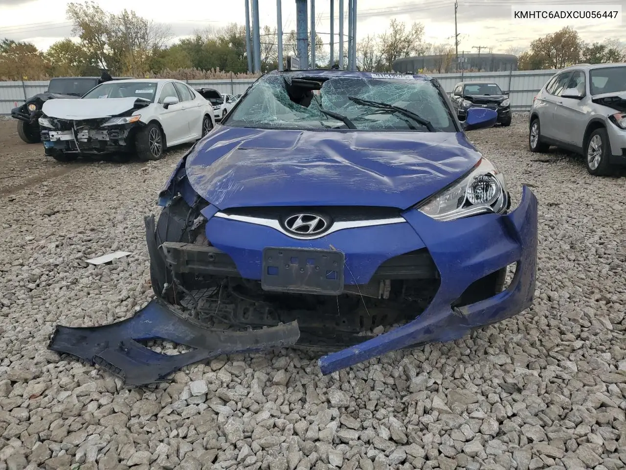 KMHTC6ADXCU056447 2012 Hyundai Veloster