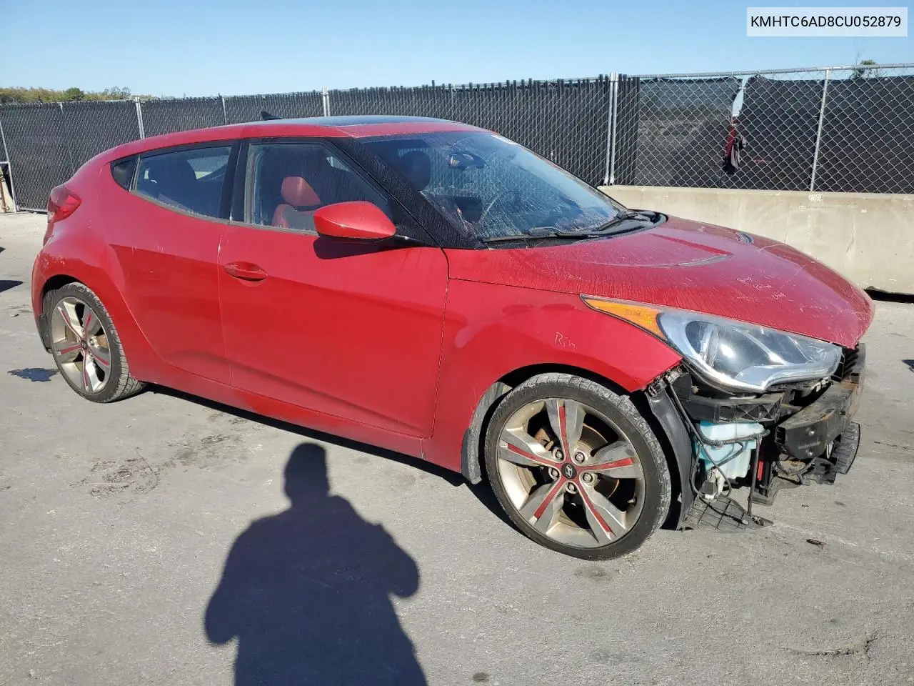 KMHTC6AD8CU052879 2012 Hyundai Veloster