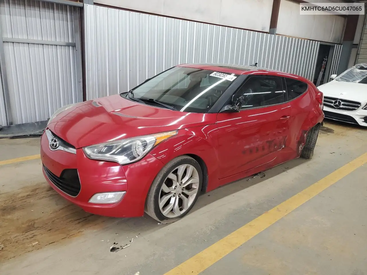 KMHTC6AD6CU047065 2012 Hyundai Veloster