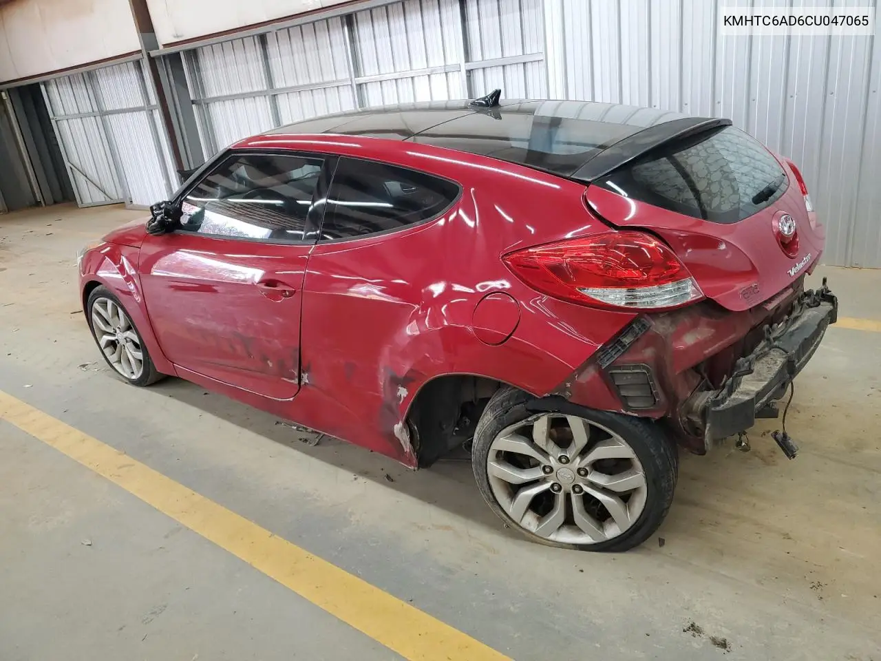 KMHTC6AD6CU047065 2012 Hyundai Veloster