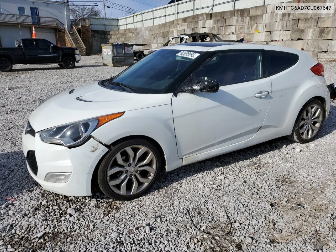 KMHTC6AD7CU067647 2012 Hyundai Veloster