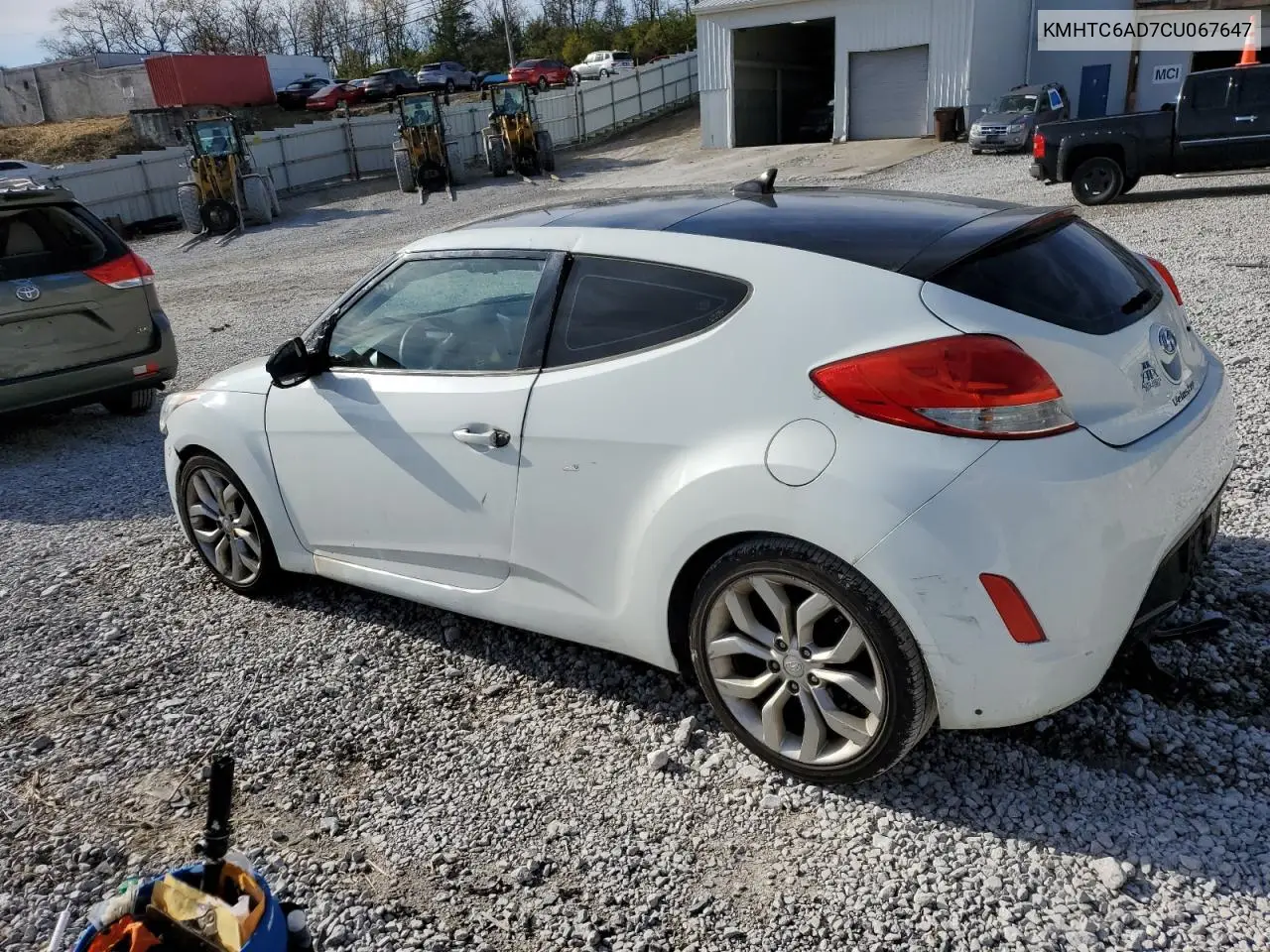 KMHTC6AD7CU067647 2012 Hyundai Veloster