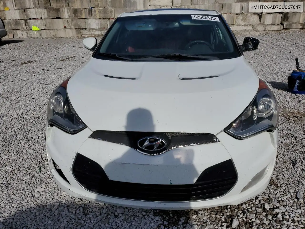 KMHTC6AD7CU067647 2012 Hyundai Veloster