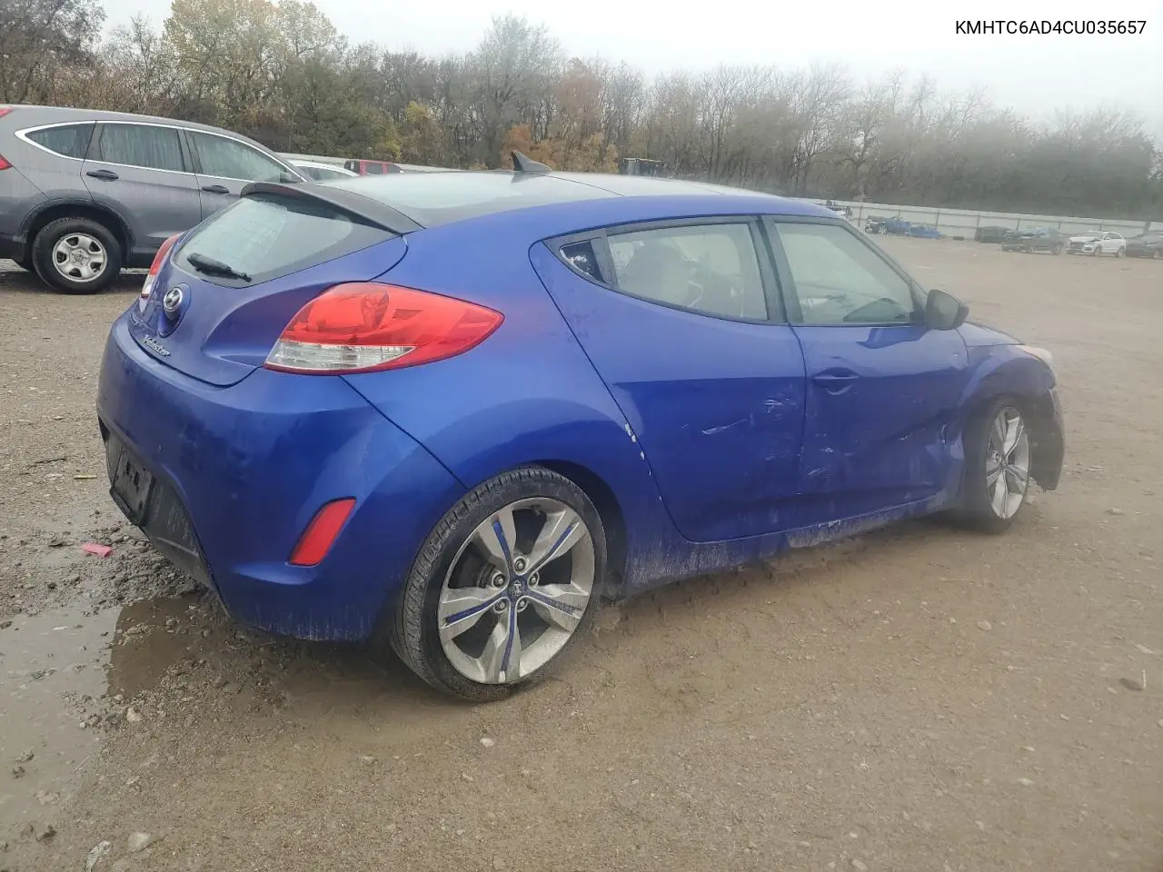 KMHTC6AD4CU035657 2012 Hyundai Veloster