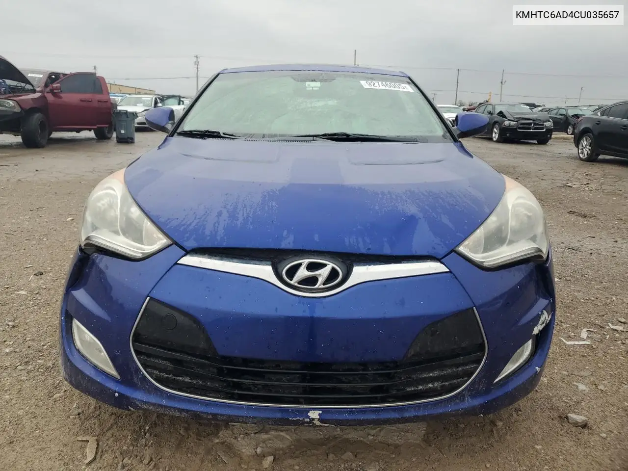 KMHTC6AD4CU035657 2012 Hyundai Veloster