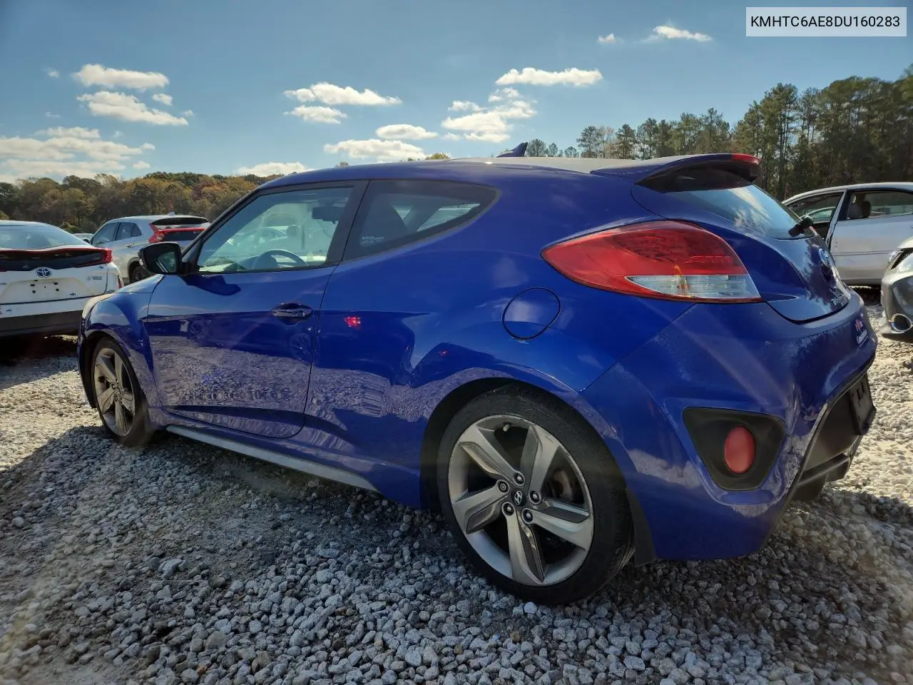 KMHTC6AE8DU160283 2013 Hyundai Veloster Turbo