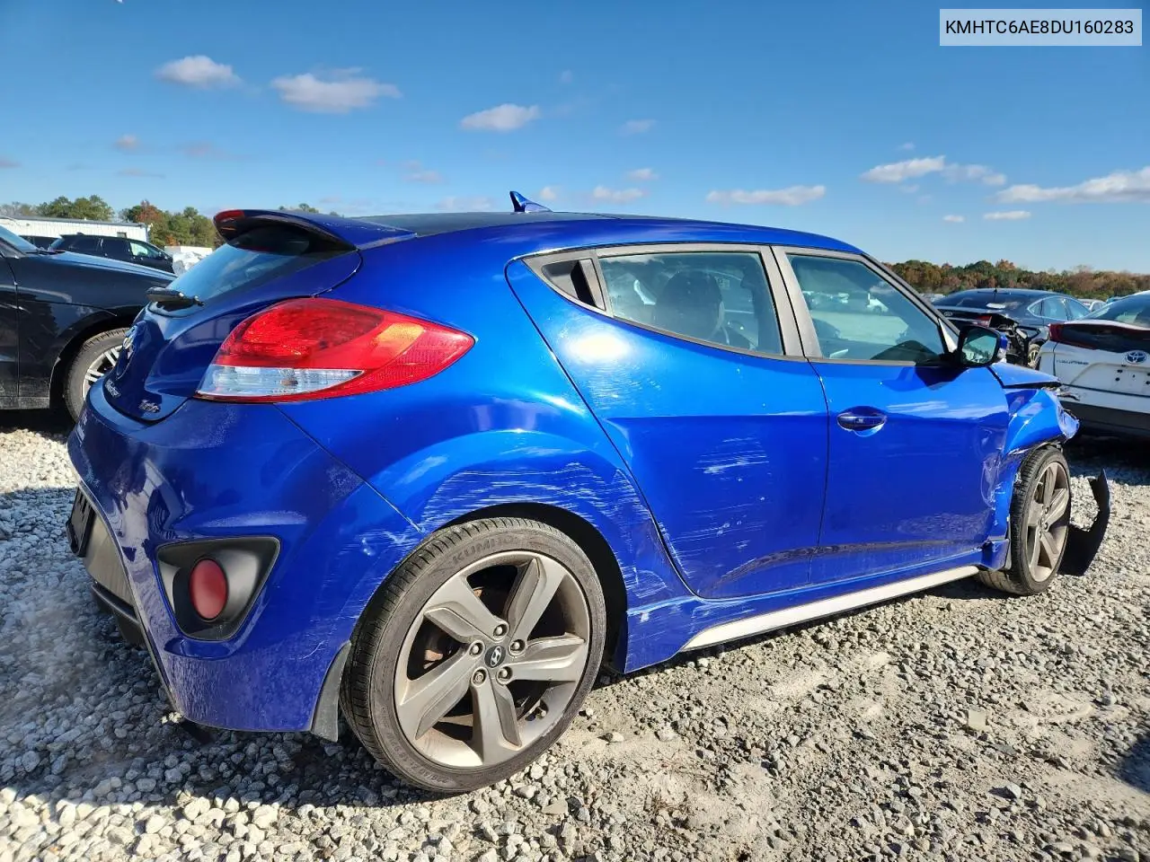 KMHTC6AE8DU160283 2013 Hyundai Veloster Turbo