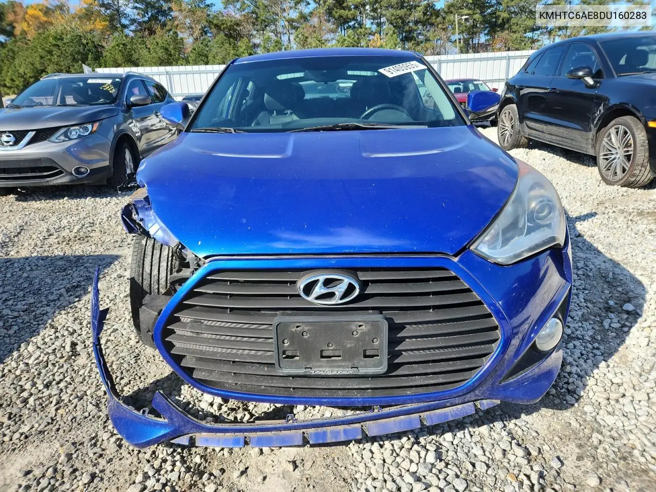 KMHTC6AE8DU160283 2013 Hyundai Veloster Turbo