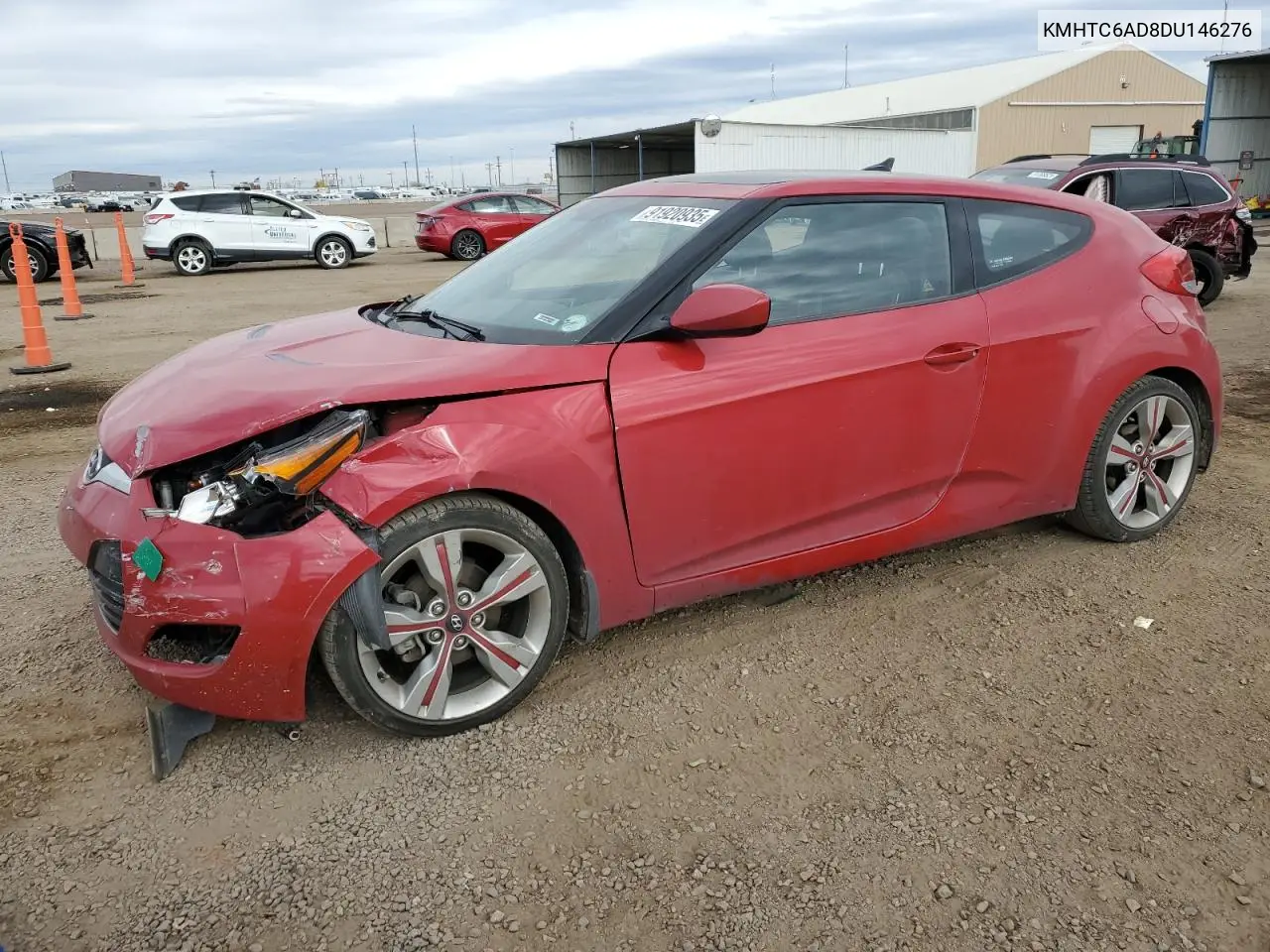 KMHTC6AD8DU146276 2013 Hyundai Veloster