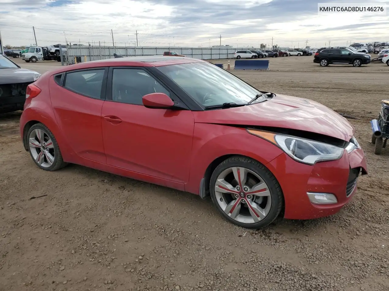 KMHTC6AD8DU146276 2013 Hyundai Veloster
