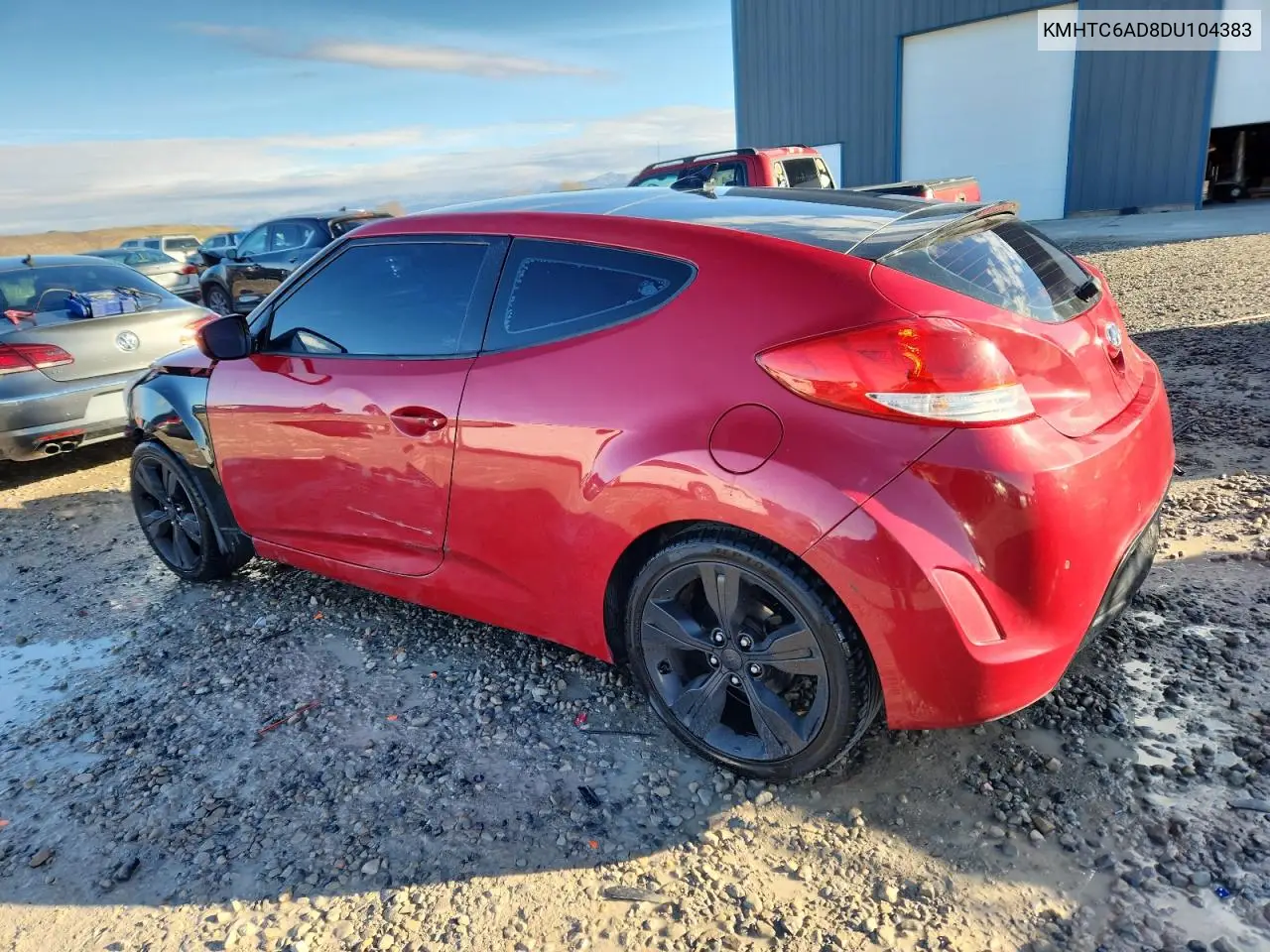 KMHTC6AD8DU104383 2013 Hyundai Veloster