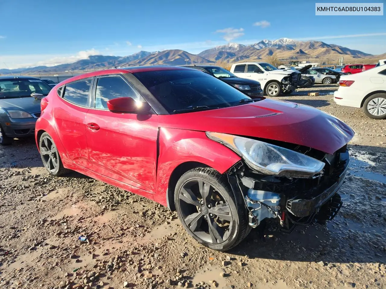 KMHTC6AD8DU104383 2013 Hyundai Veloster