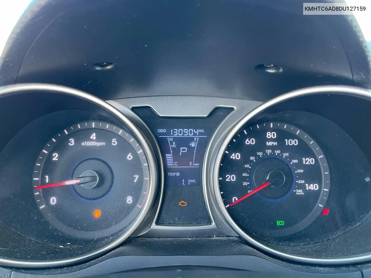 KMHTC6AD8DU127159 2013 Hyundai Veloster