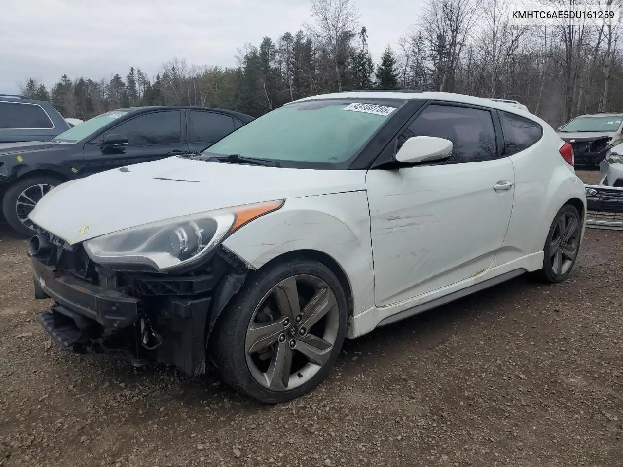 KMHTC6AE5DU161259 2013 Hyundai Veloster Turbo