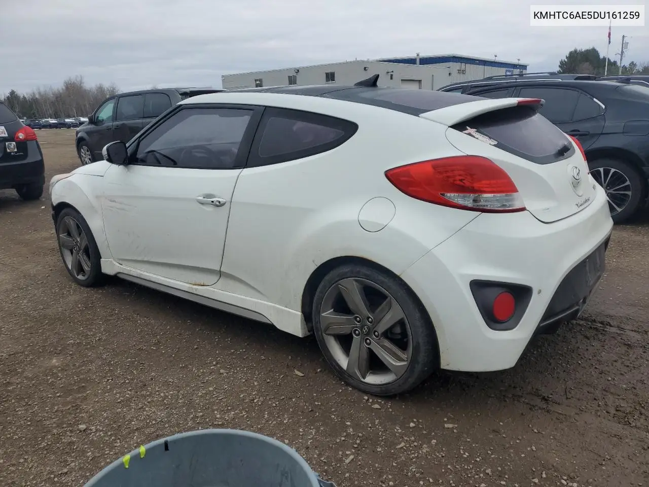 KMHTC6AE5DU161259 2013 Hyundai Veloster Turbo