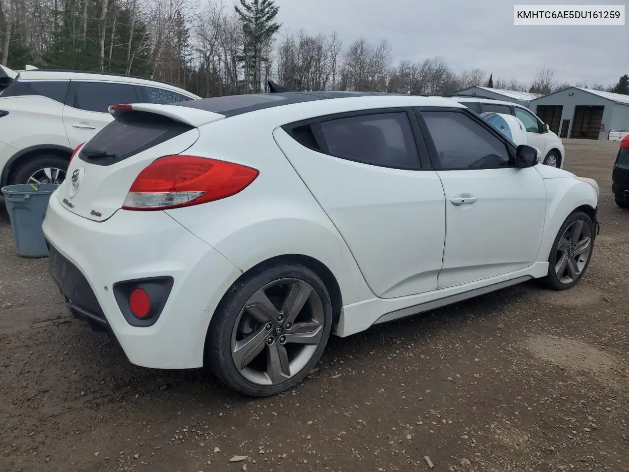 KMHTC6AE5DU161259 2013 Hyundai Veloster Turbo
