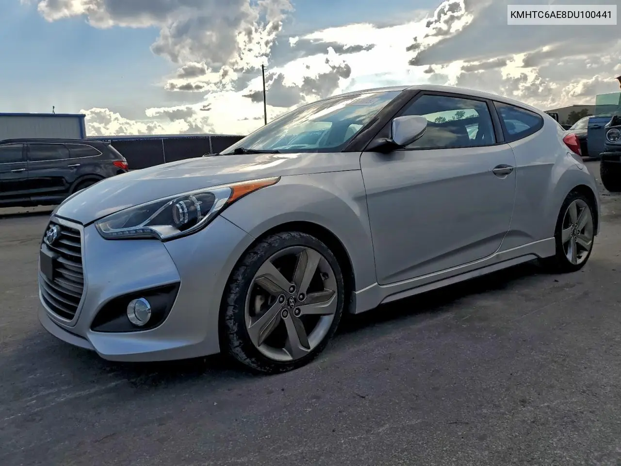 KMHTC6AE8DU100441 2013 Hyundai Veloster Turbo