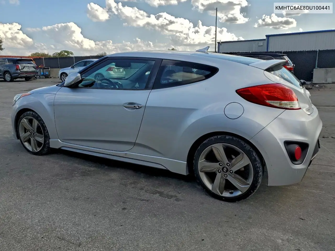 KMHTC6AE8DU100441 2013 Hyundai Veloster Turbo