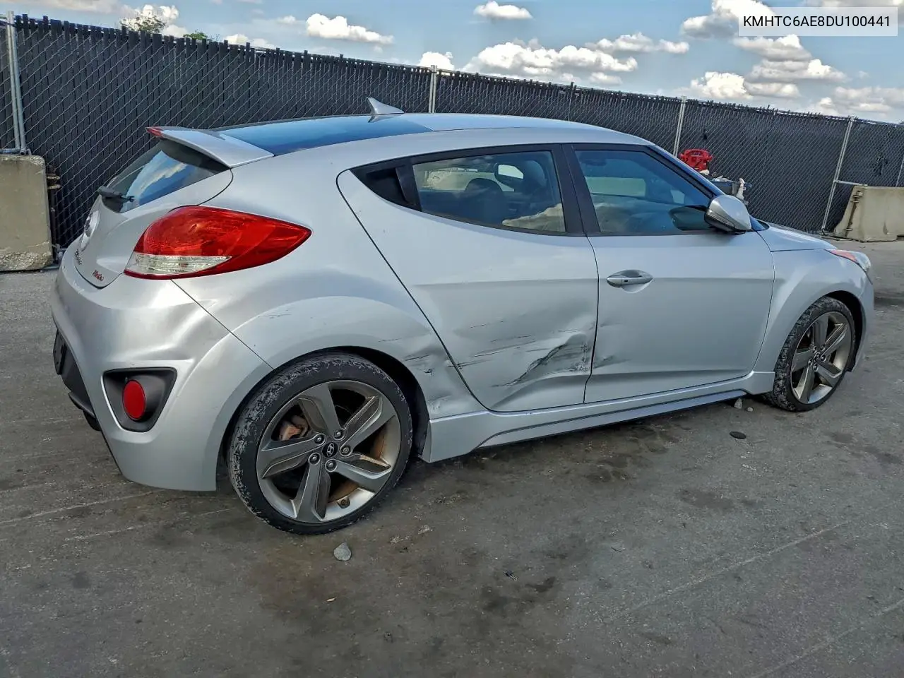 KMHTC6AE8DU100441 2013 Hyundai Veloster Turbo