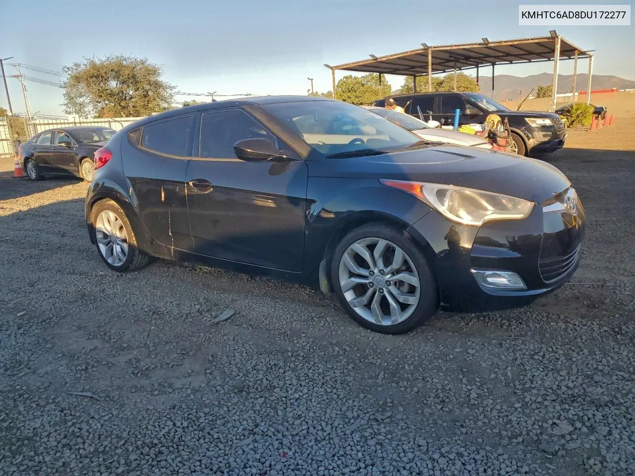 KMHTC6AD8DU172277 2013 Hyundai Veloster