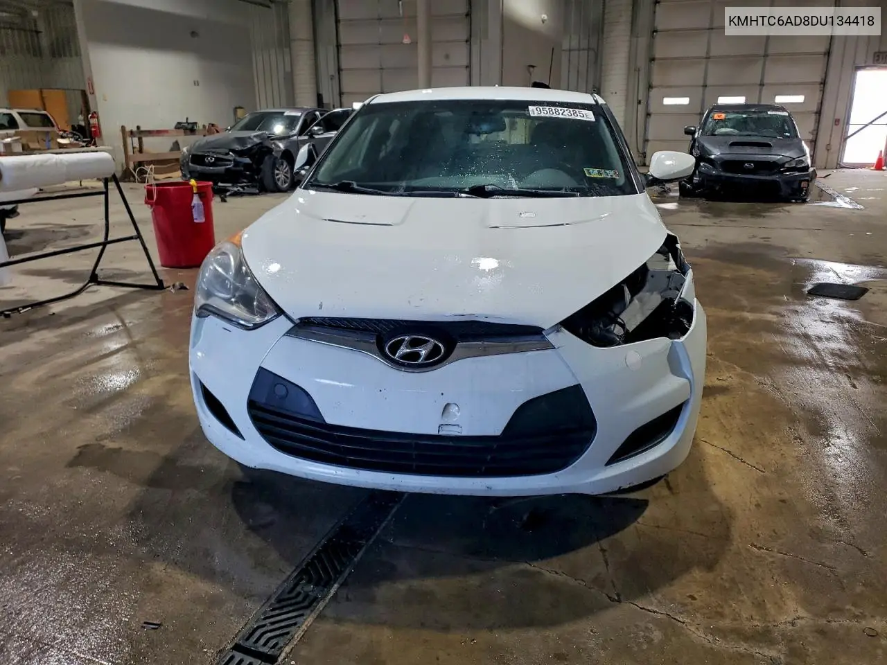 KMHTC6AD8DU134418 2013 Hyundai Veloster