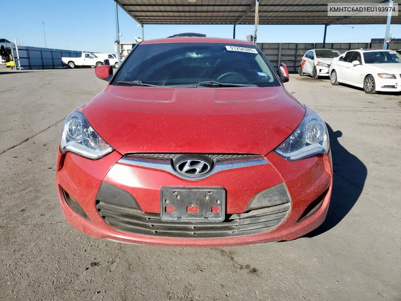 KMHTC6AD1EU193974 2014 Hyundai Veloster