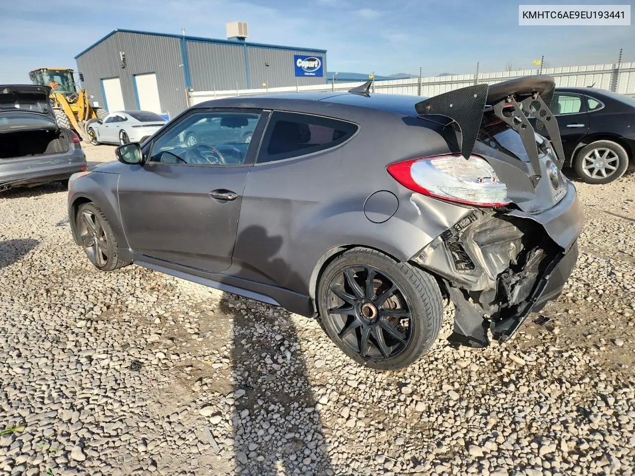 KMHTC6AE9EU193441 2014 Hyundai Veloster Turbo