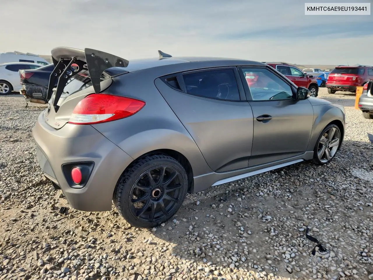 KMHTC6AE9EU193441 2014 Hyundai Veloster Turbo