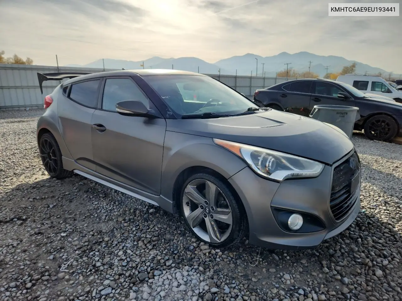 KMHTC6AE9EU193441 2014 Hyundai Veloster Turbo