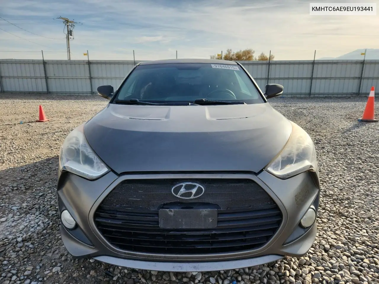 KMHTC6AE9EU193441 2014 Hyundai Veloster Turbo