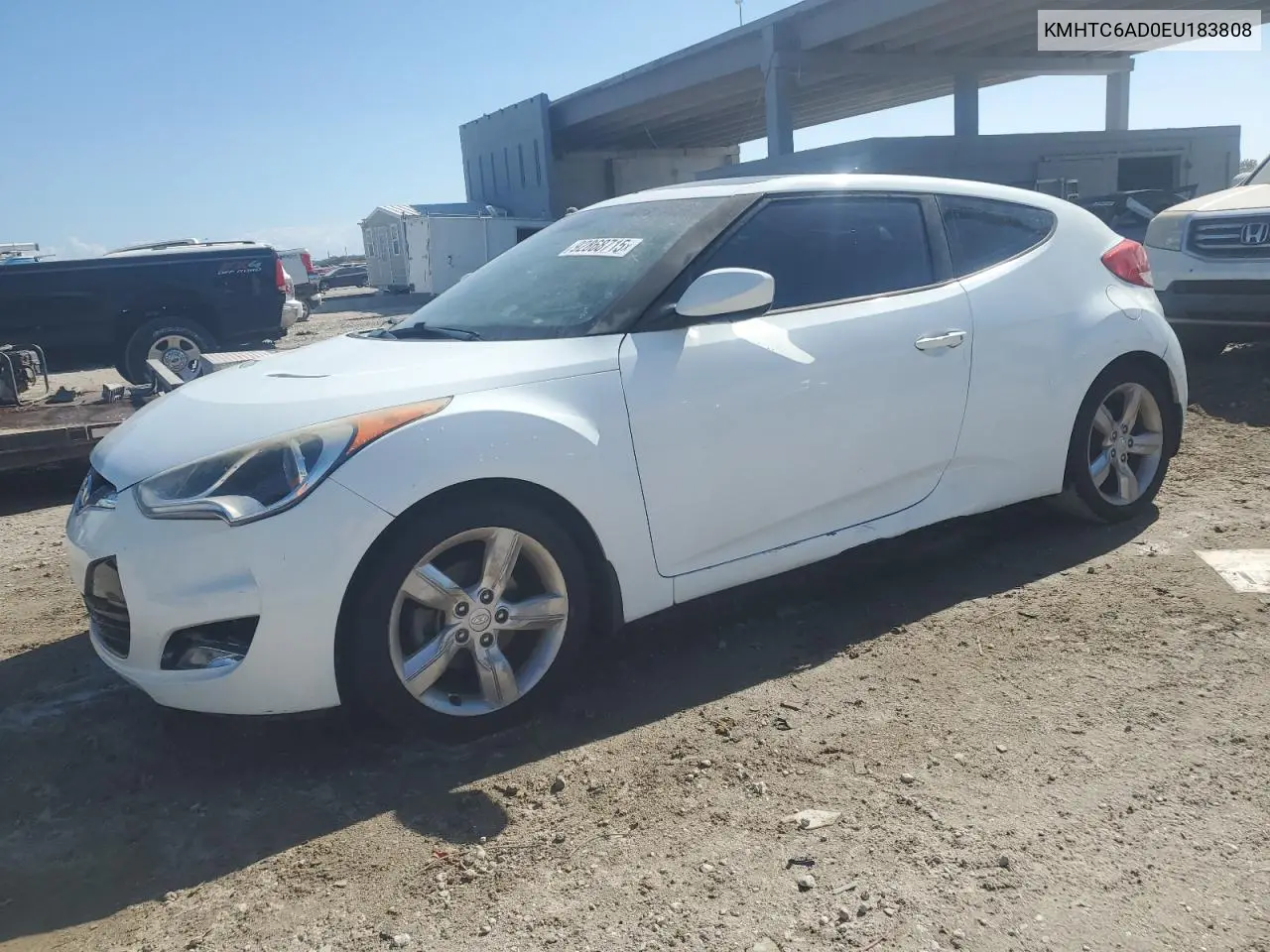 KMHTC6AD0EU183808 2014 Hyundai Veloster