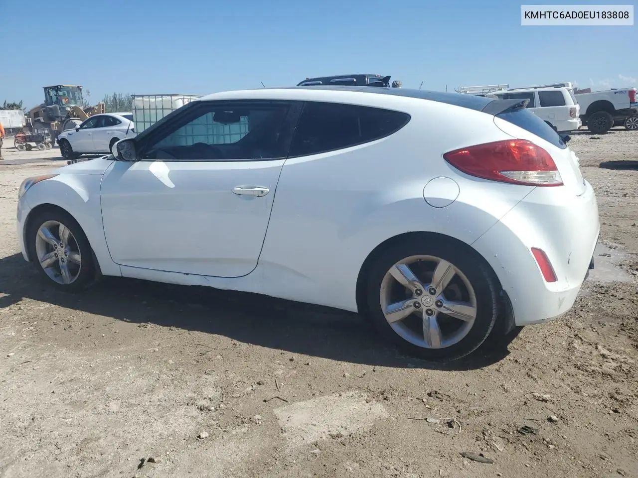 KMHTC6AD0EU183808 2014 Hyundai Veloster
