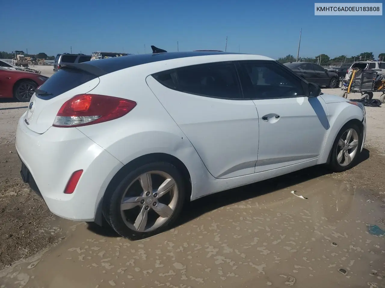 KMHTC6AD0EU183808 2014 Hyundai Veloster