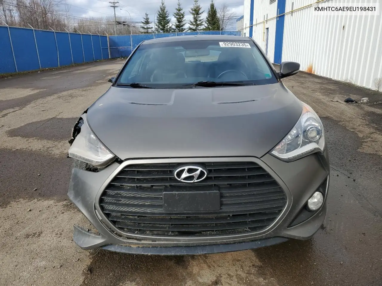 KMHTC6AE9EU198431 2014 Hyundai Veloster Turbo