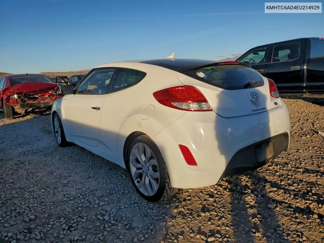 KMHTC6AD4EU214929 2014 Hyundai Veloster
