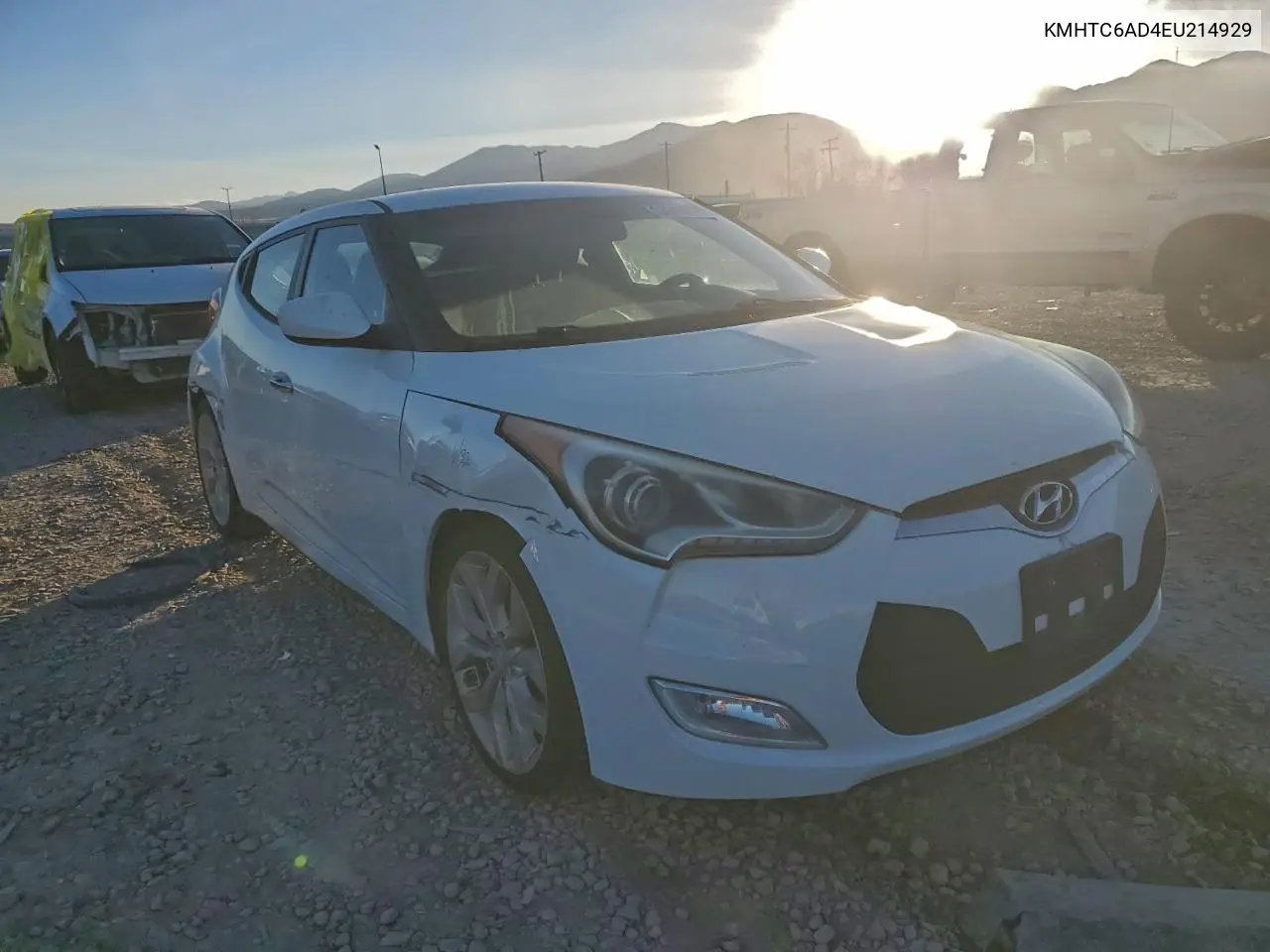 KMHTC6AD4EU214929 2014 Hyundai Veloster