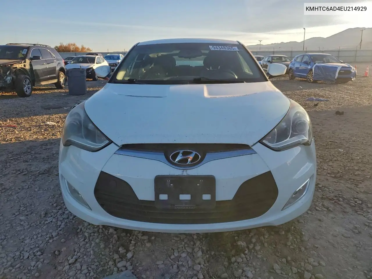 KMHTC6AD4EU214929 2014 Hyundai Veloster