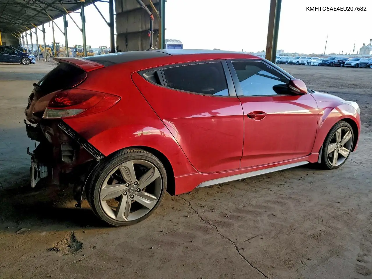 KMHTC6AE4EU207682 2014 Hyundai Veloster Turbo