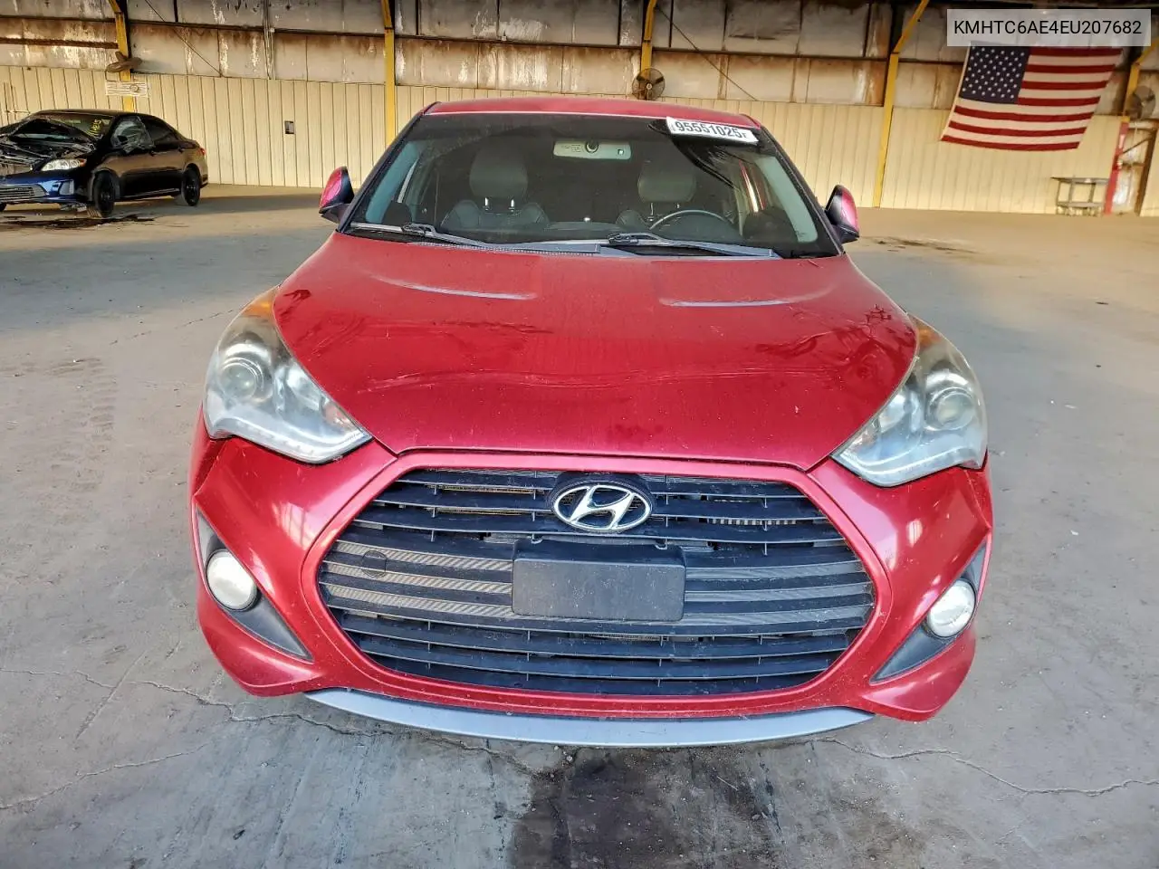 KMHTC6AE4EU207682 2014 Hyundai Veloster Turbo