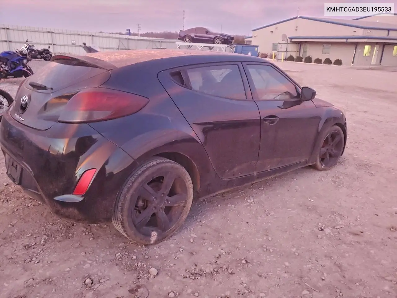 KMHTC6AD3EU195533 2014 Hyundai Veloster