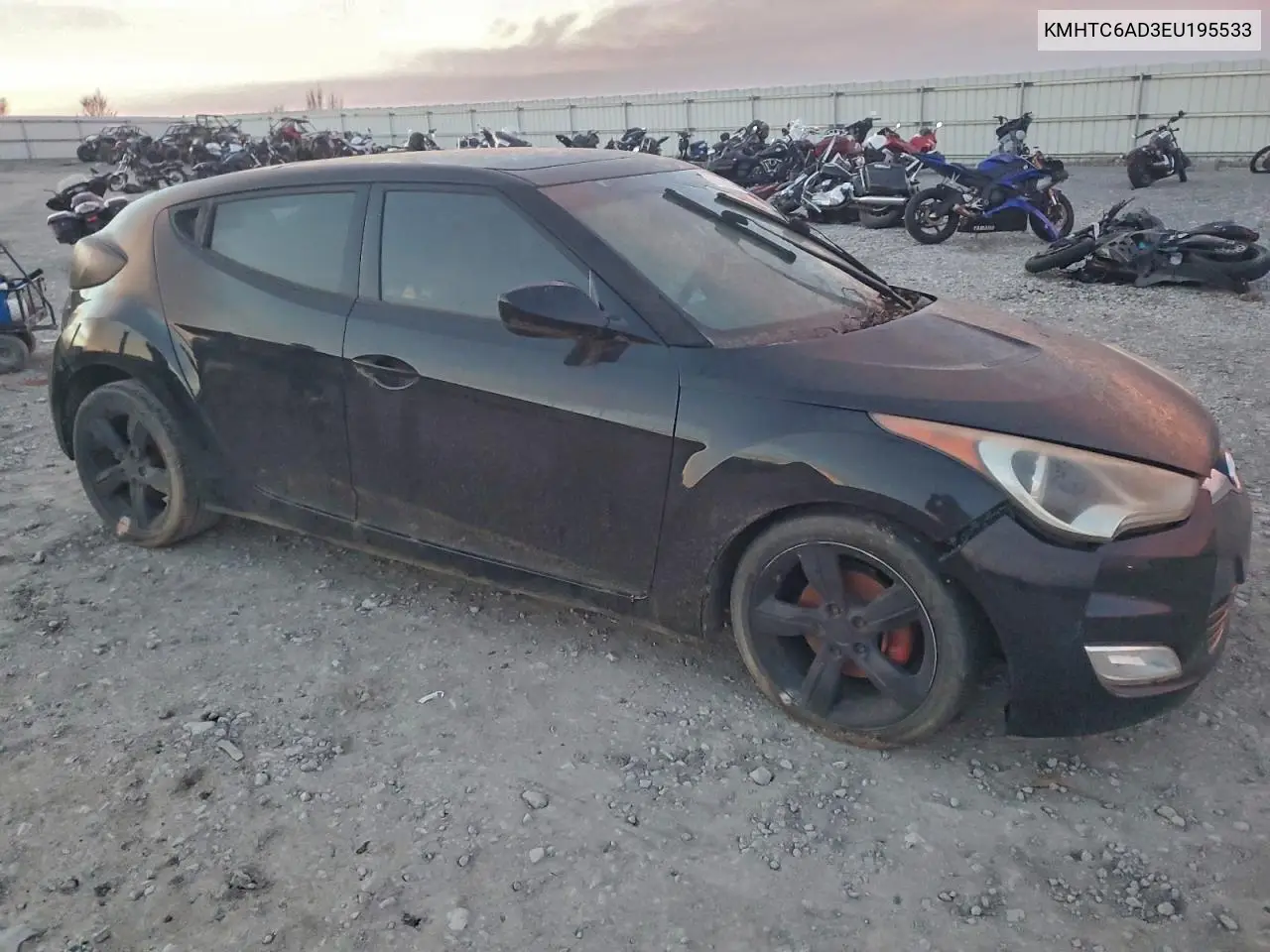 KMHTC6AD3EU195533 2014 Hyundai Veloster