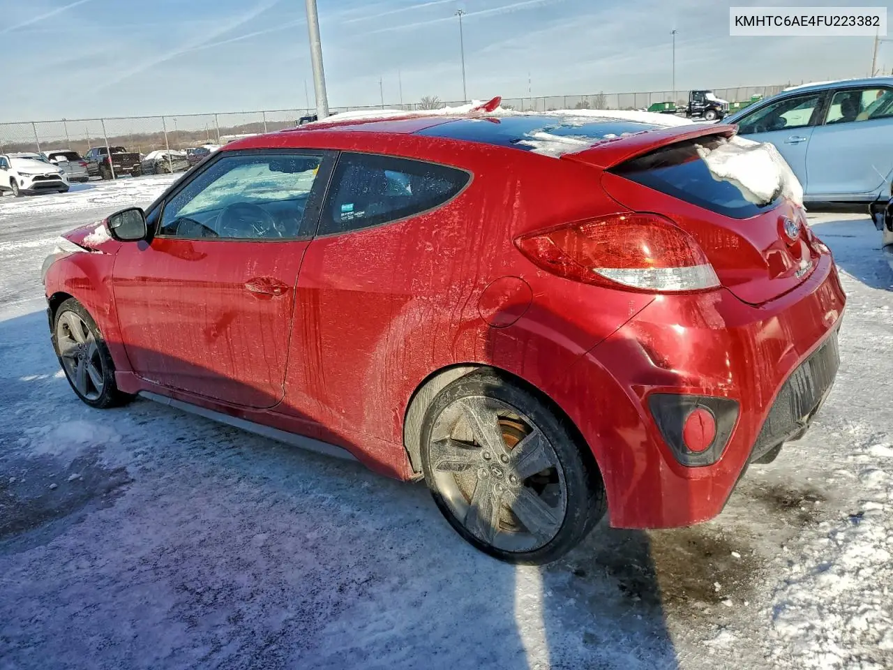 KMHTC6AE4FU223382 2015 Hyundai Veloster Turbo