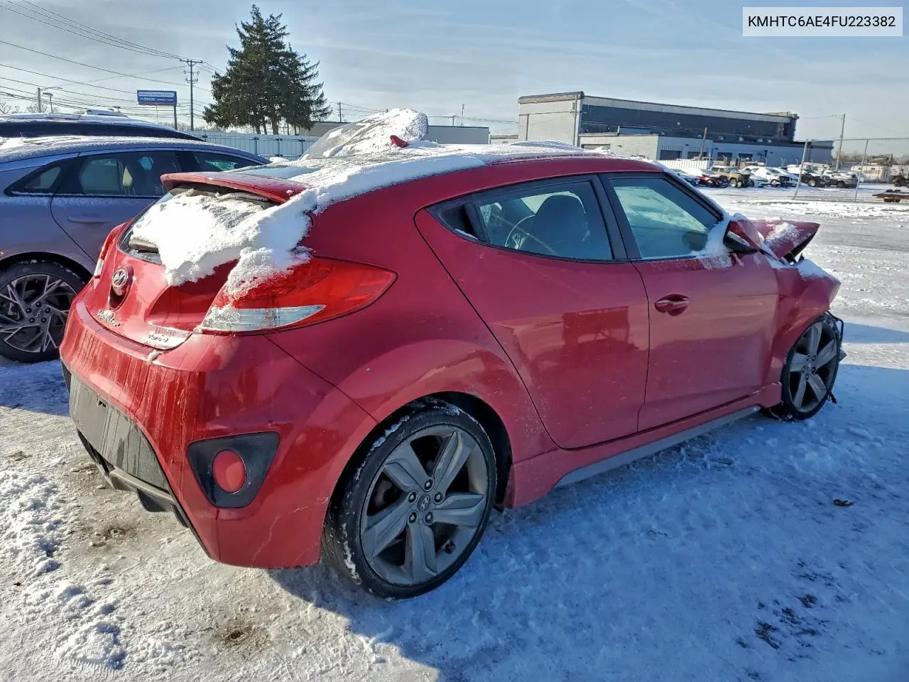 KMHTC6AE4FU223382 2015 Hyundai Veloster Turbo