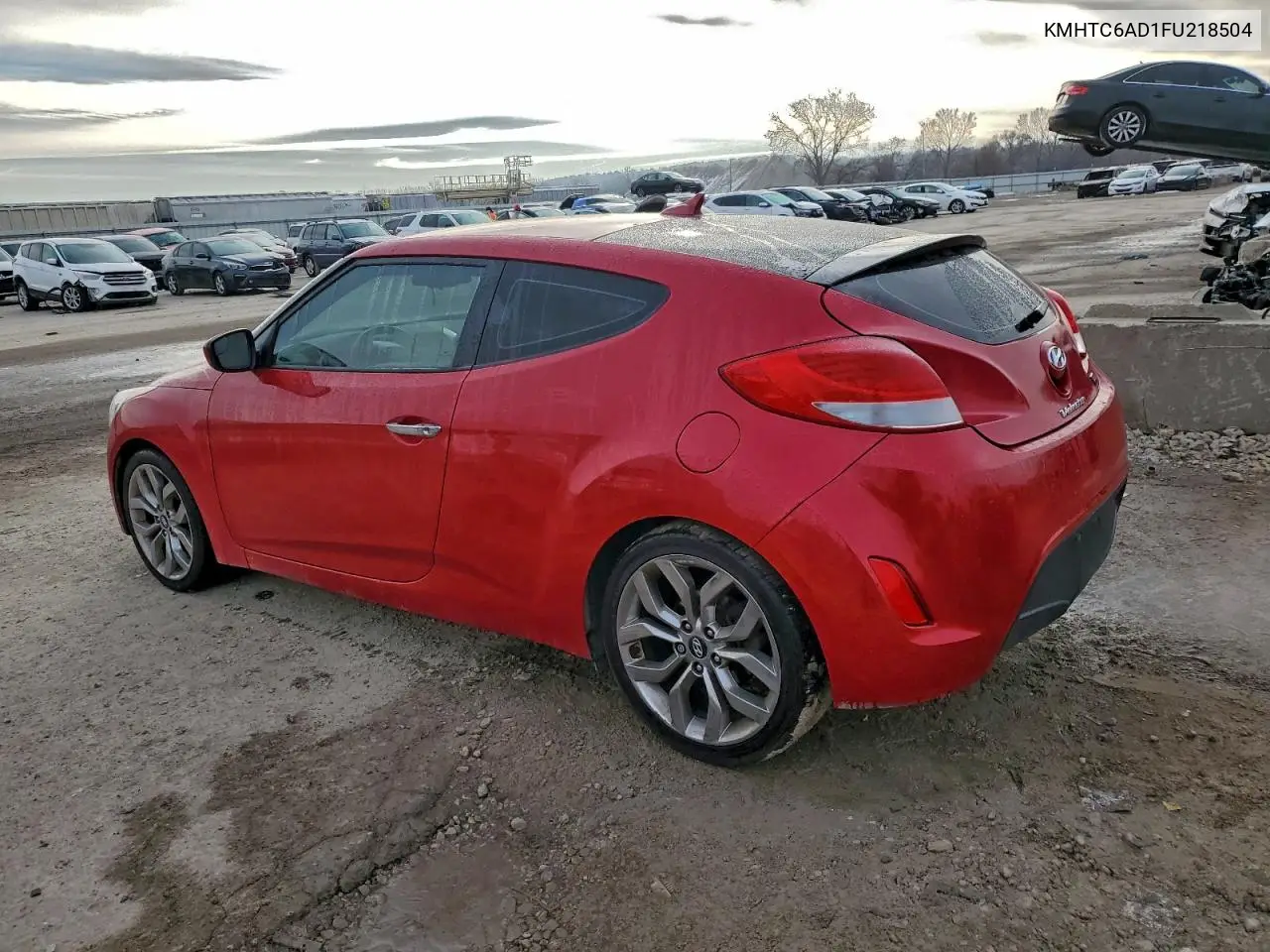 KMHTC6AD1FU218504 2015 Hyundai Veloster