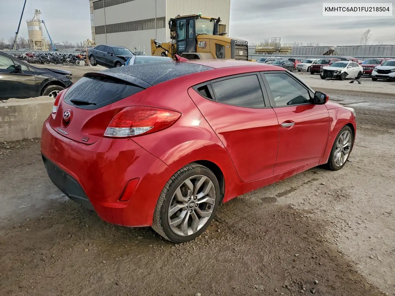 KMHTC6AD1FU218504 2015 Hyundai Veloster