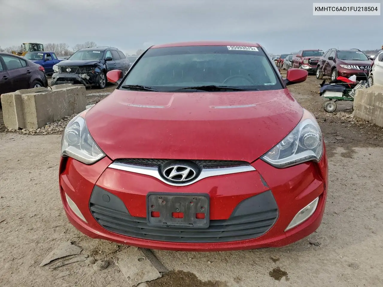 KMHTC6AD1FU218504 2015 Hyundai Veloster